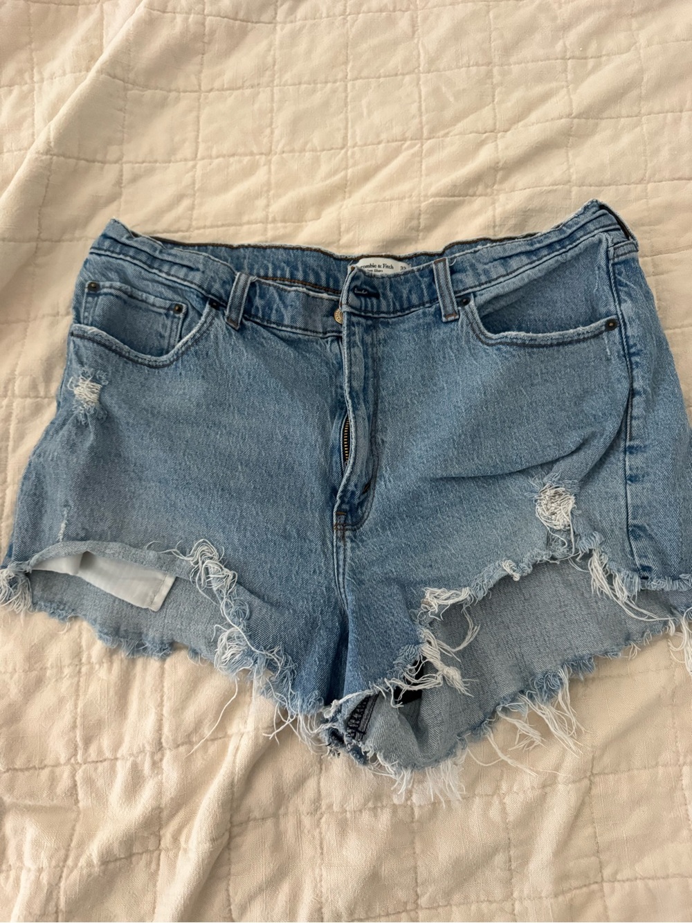 A&F High Rise Mom Short